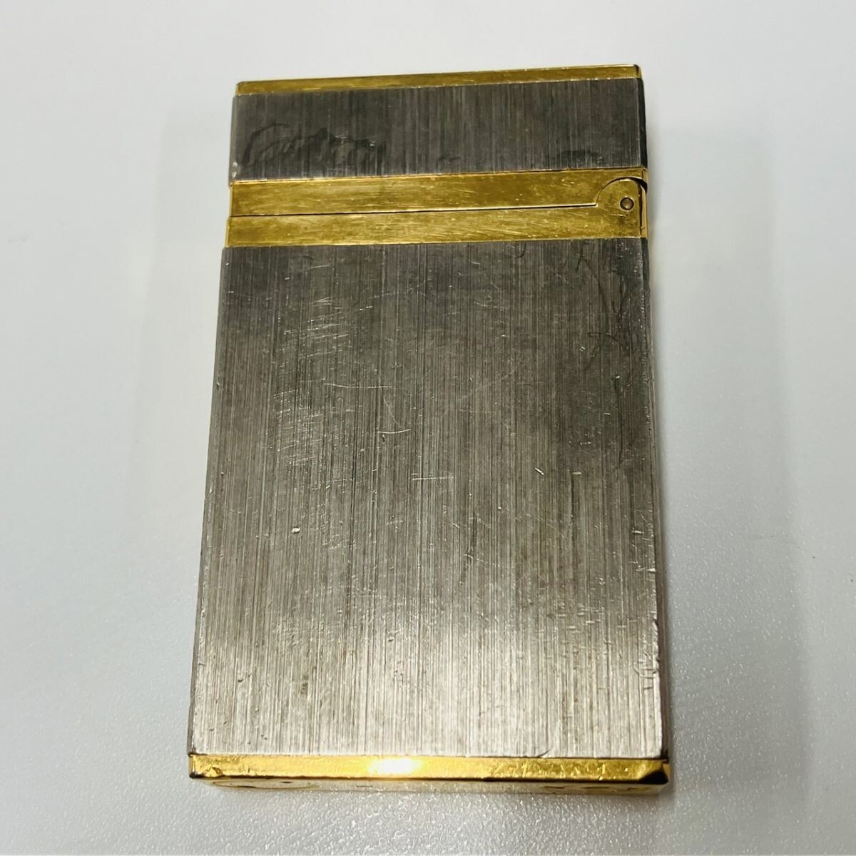 Y302-CH3-1248 ▲ S.T.Dupont デュポン ローラー式ガスライター ガスライター 喫煙グッズ 喫煙具 黄ガス シルバー イエロー タバコグッズ_5