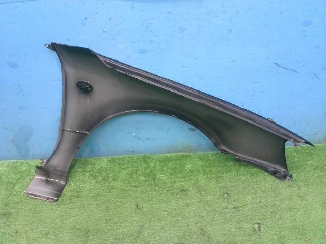 レガシィ B4 RSタイプB BE5 左フロントフェンダー 47A 黒 再塗装品 ターンランプ 個人宅配送不可 レガシィ BE5 B4 右 公式通販 左フロントフェンダーパネル