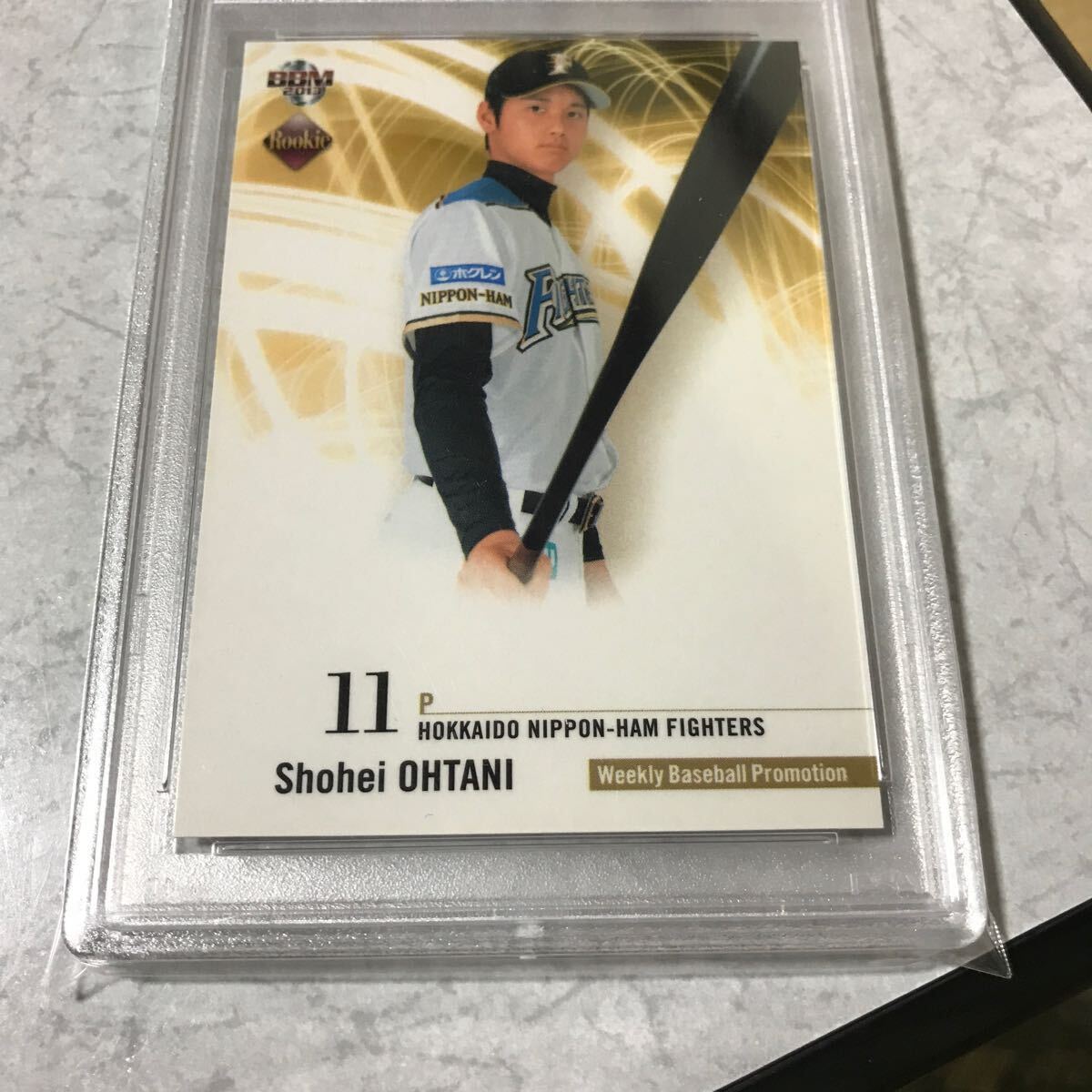 2013BBM 大谷翔平ルーキーカードGEM_MT10 PSA 10 GEM MT 鑑定済] 大谷翔平 ルーキーカード RC 2013 BBM ROOKIE
