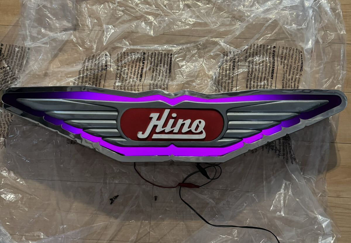 中古 日野 HINO バスマーク レトロ 純正 ウイングマーク デコトラ