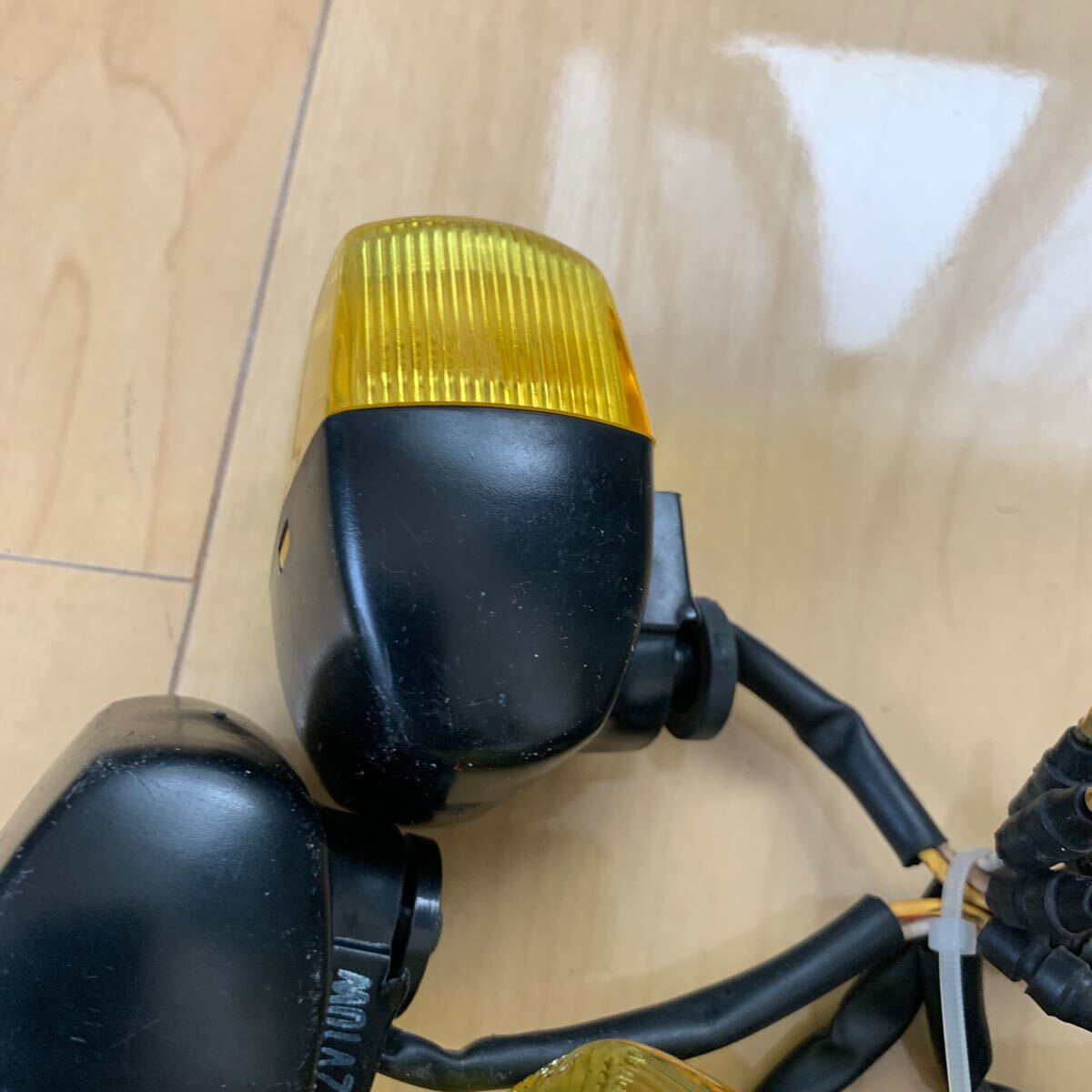 ホンダ HONDA キイロクリアーウインカー4個セット NSR250R カブ NSR50 NSR80 ズーマー モンキー エイプ NS-1、他にも、_3