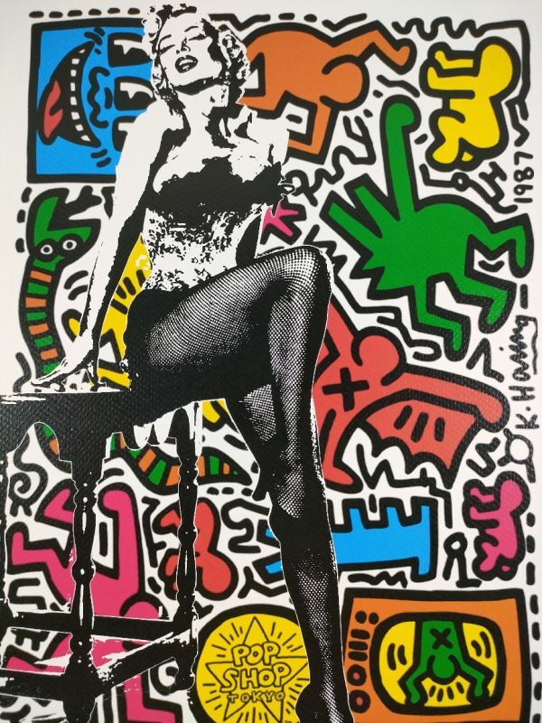 139 DEATH NYC 世界限定ポスター 現代アート ポップアート マリリン