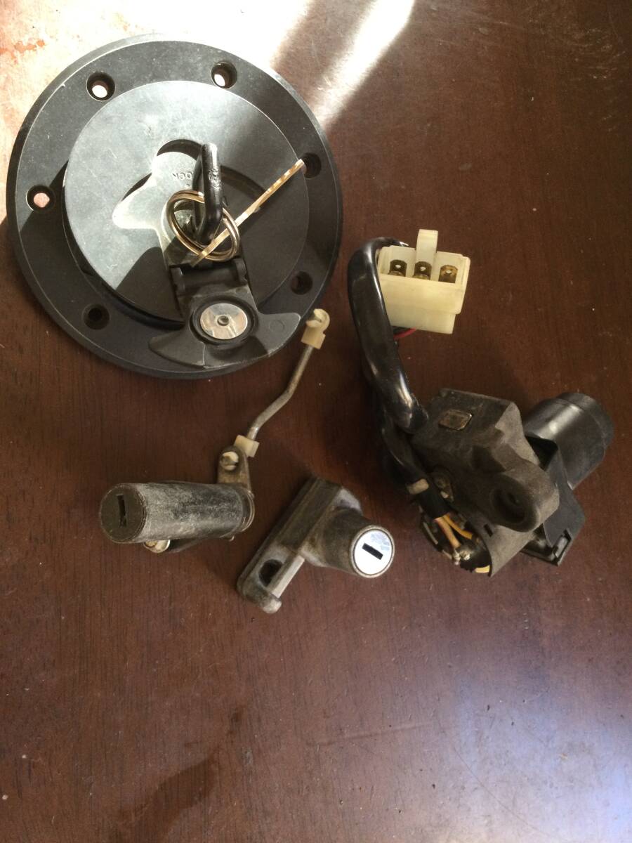 カワサキZXR250キーセット希少当時物gpx z kh kr ss kmx ke kdx ks gs 