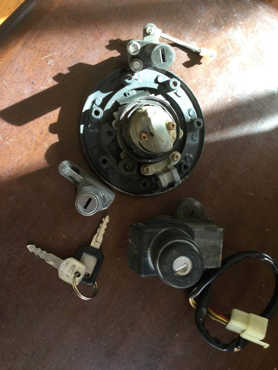 カワサキZXR250キーセット希少当時物gpx z kh kr ss kmx ke kdx ks gs 