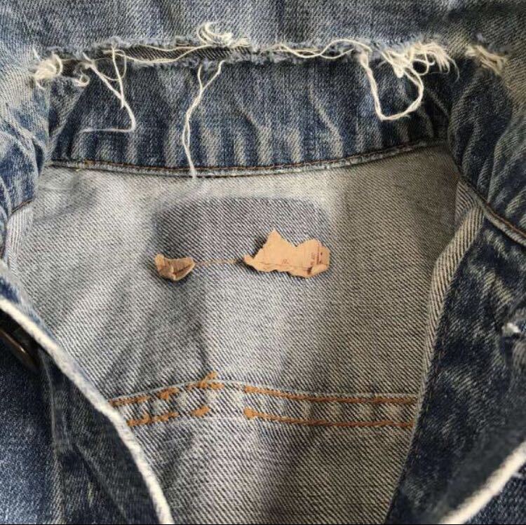 90s Levi's 70505 USA製 デニムジャケット 濃紺 42 ほぼデッド