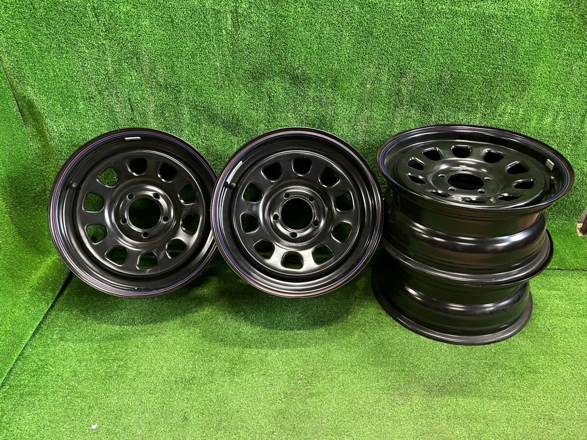 中古ホイール デイトナ？【15×7 +25位 114.3-5穴】4枚