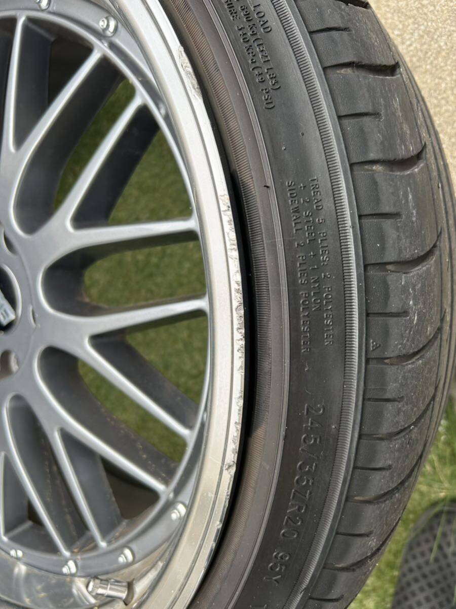 30アルファード　BBS風 10J 20インチ　114.3_3