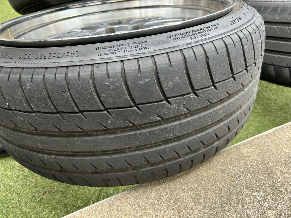 30アルファード　BBS風 10J 20インチ　114.3_4