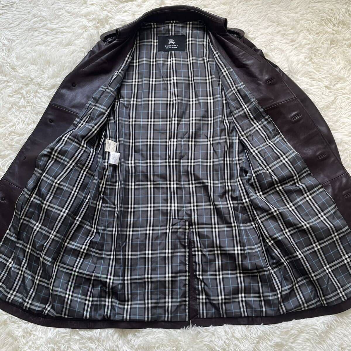 1円 極美品 バーバリーブラックレーベル BURBERRY BLACK LABEL