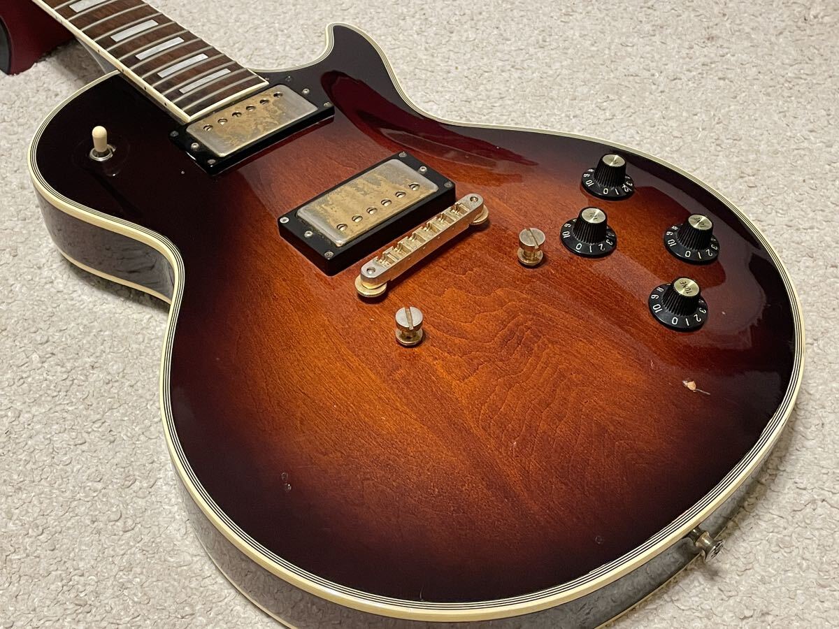 ジャンク！1982年製 Greco EG-500？レスポールカスタムタイプ エレキ