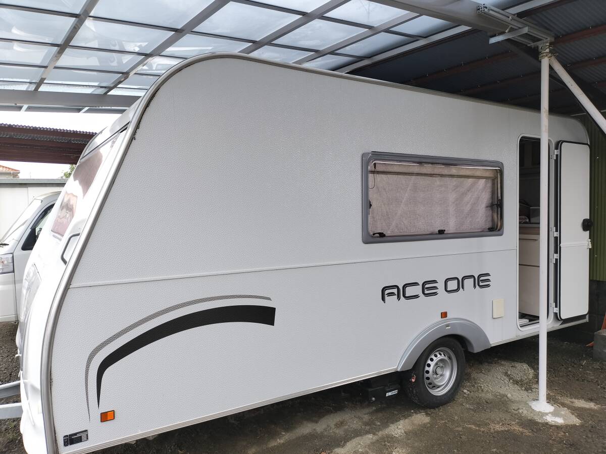 落札限定:山梨の方のみ 今回限りの出品 エースワン430ALU オプション充実 使用数回の美車 キャンピングトレーラー 名義変更/配送します_2