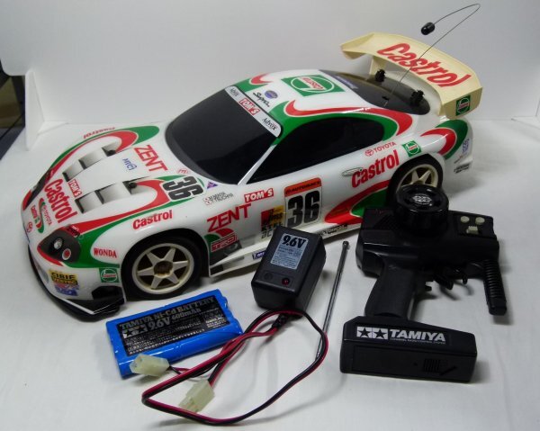 IM] 動作確認済 タミヤ 電動RC 1/10 カストロール トヨタ トムス