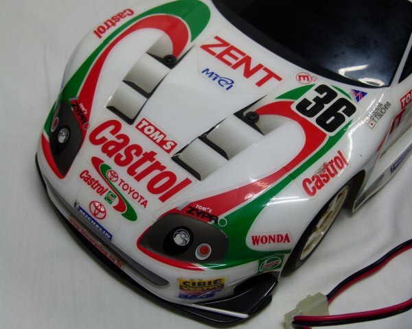 IM] 動作確認済 タミヤ 電動RC 1/10 カストロール トヨタ トムス
