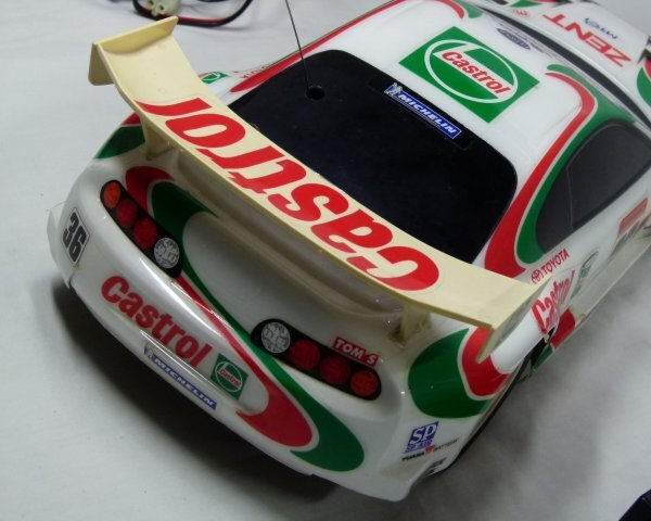 タミヤ 1/10RC カストロールトムススープラ(2000年仕様) スペアボディ