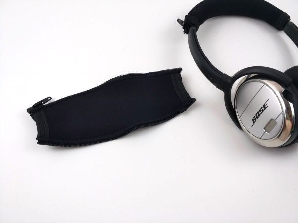 BOSE QC3用ヘッド カバー パッド ファスナー式_1