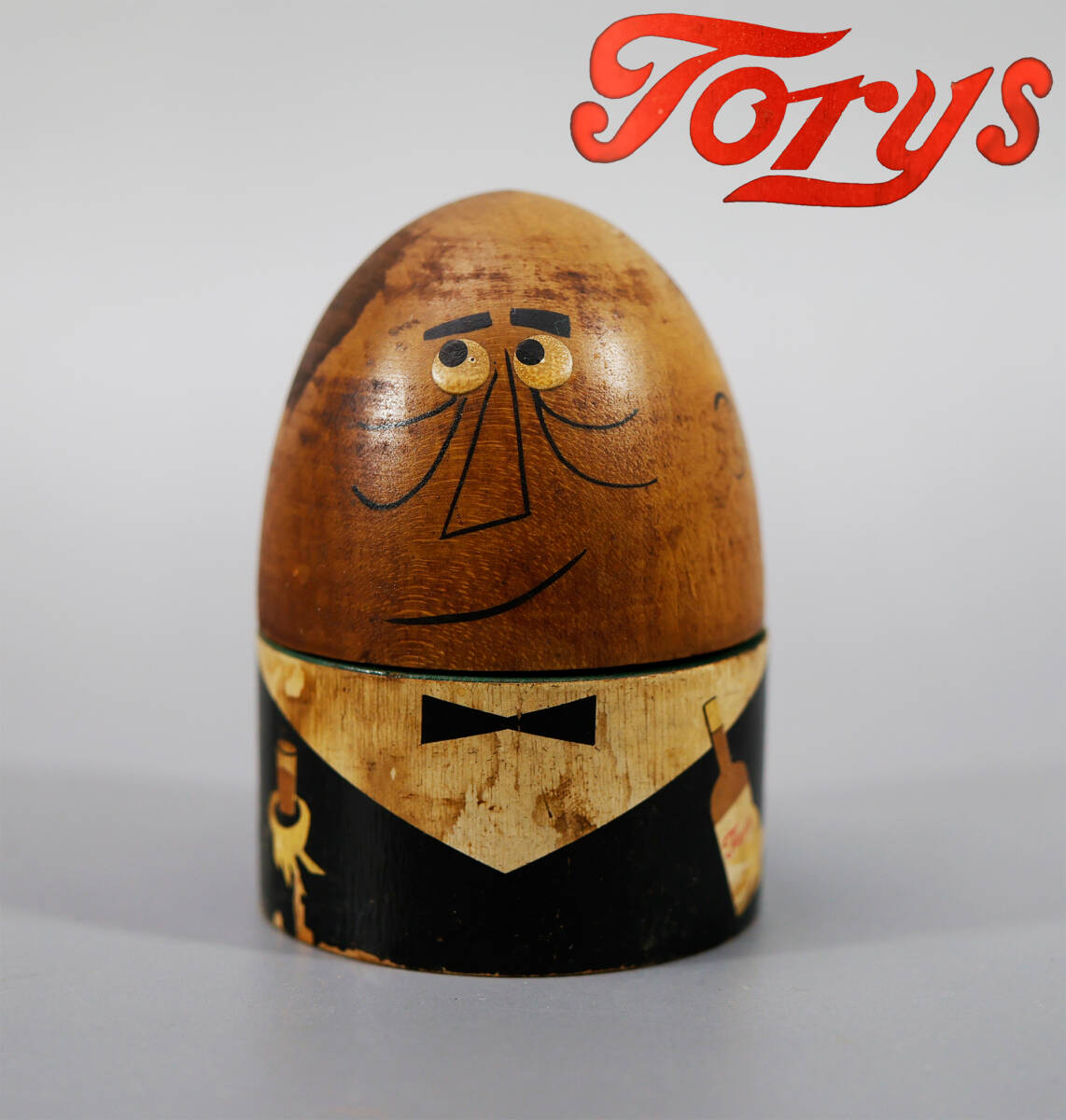 当時物 SUNTORY/サントリー 木製 アンクル トリス TORYS 稀少