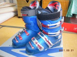 【中古品】LANGE、ラング、COMP80TEAM、22.5cm、ジュニアレース_1