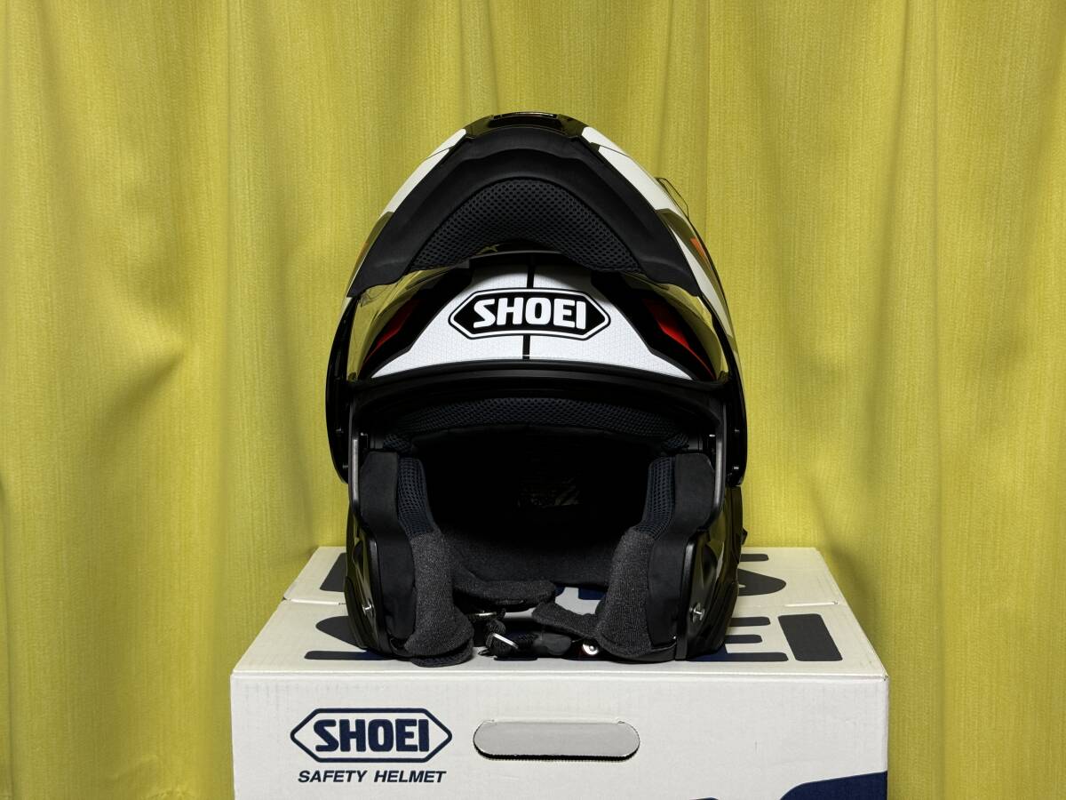 SHOEI NEOTEC II RESPECT XLサイズ（61cm）TC-1(RED/BLACK) ショーエイ　ネオテック２_5