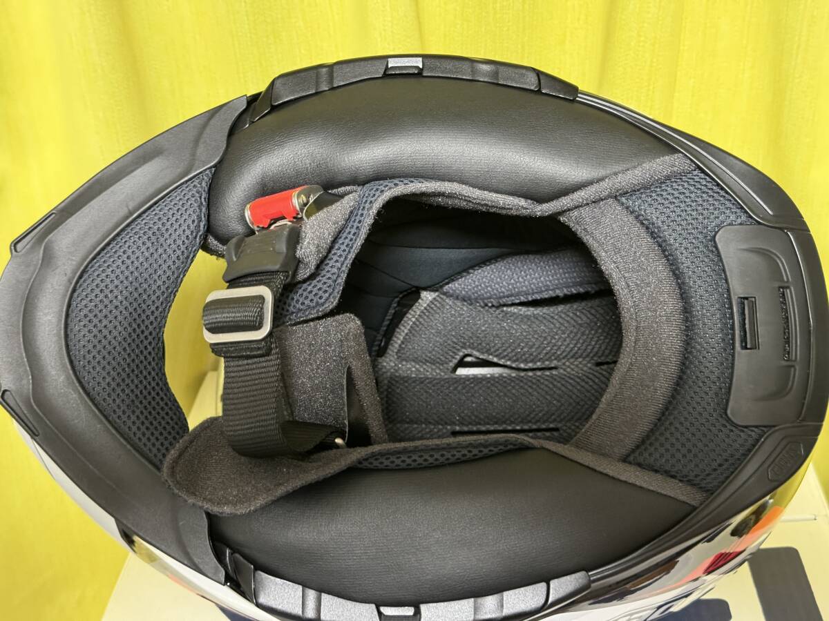 SHOEI NEOTEC II RESPECT XLサイズ（61cm）TC-1(RED/BLACK) ショーエイ　ネオテック２_6