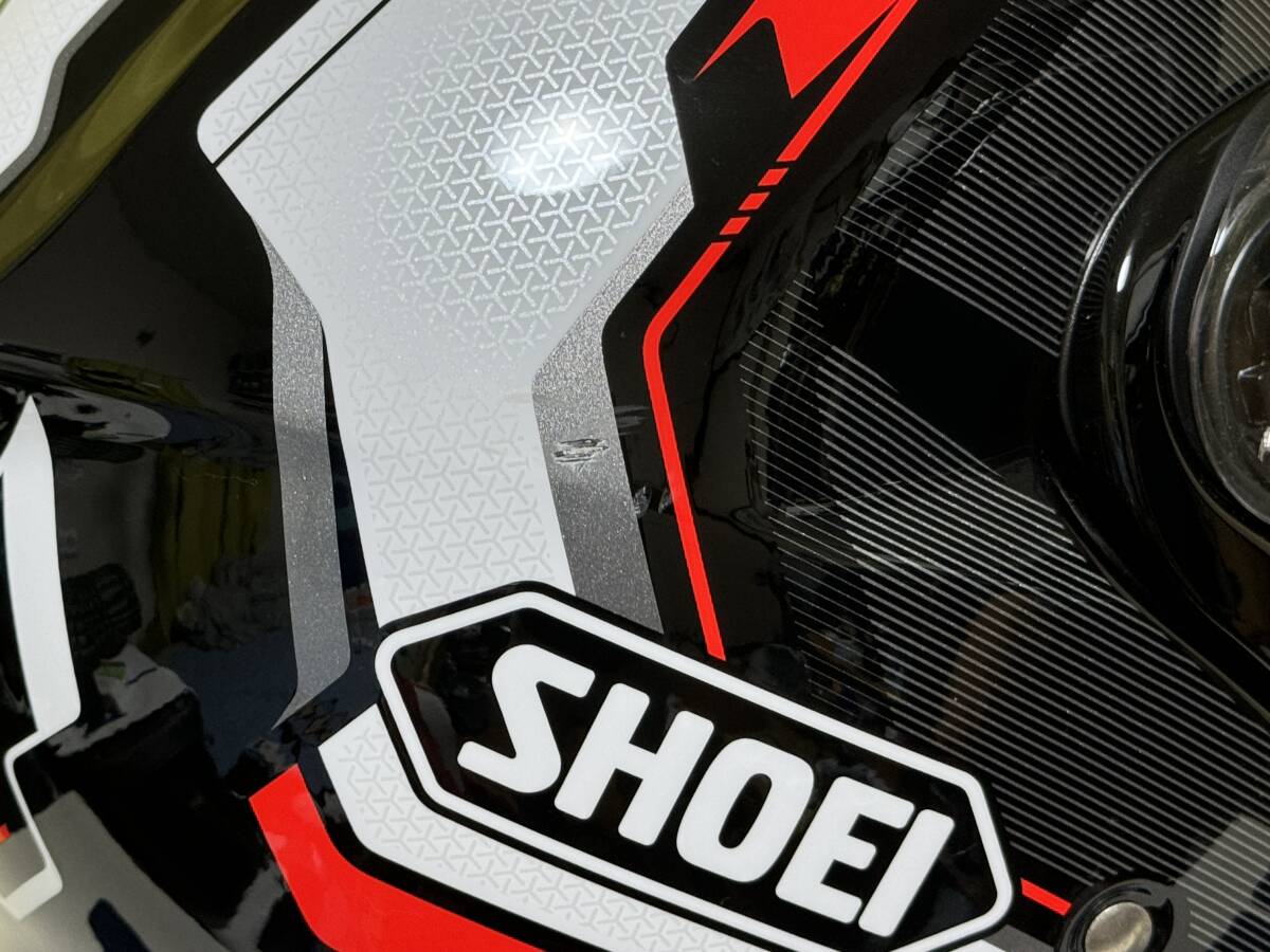 SHOEI NEOTEC II RESPECT XLサイズ（61cm）TC-1(RED/BLACK) ショーエイ　ネオテック２_9