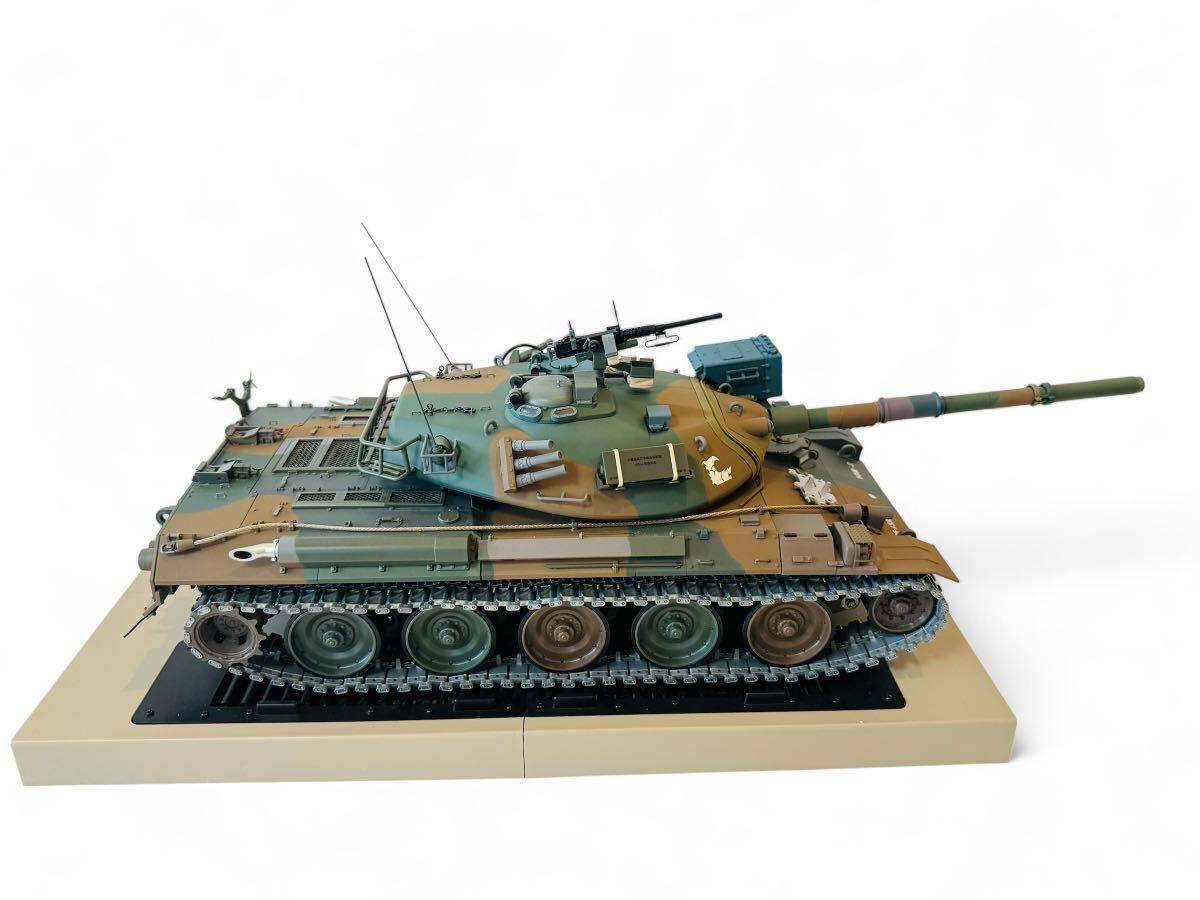 完成品】陸上自衛隊 74式戦車をつくる アシェット ナナヨン ☆レア