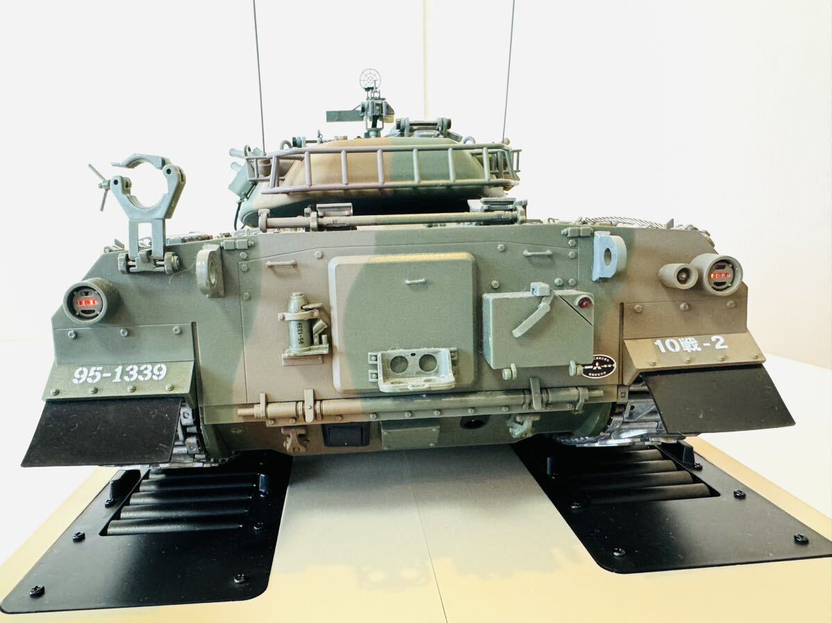 ☆レア アシェット 1/16 陸上自衛隊 74式戦車をつくる 完成品 HACHETTE
