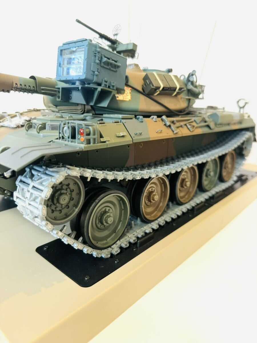 ☆レア アシェット 1/16 陸上自衛隊 74式戦車をつくる 完成品 HACHETTE