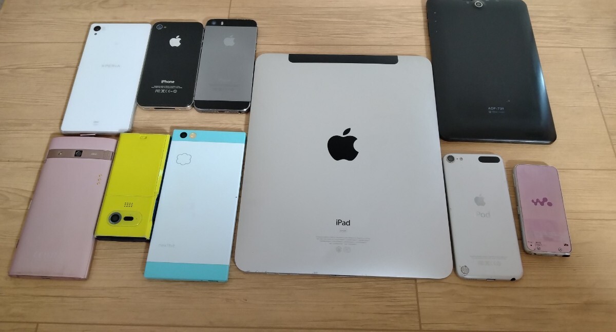ひ*ろ様 ガラケー スマホ iPad iPhoneジャンク品 セット まとめ 携 ジャンク】スマホ/iPad/ガラケー/音楽プレーヤー まとめて(スマホ本体