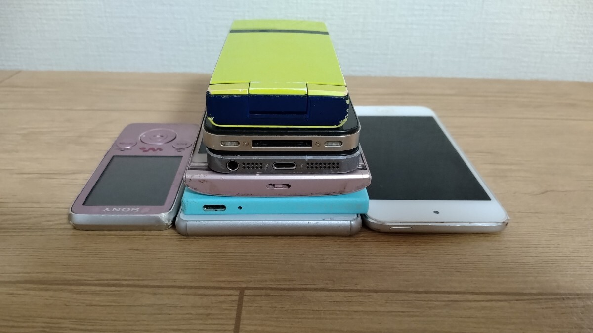 ひ*ろ様 ガラケー スマホ iPad iPhoneジャンク品 セット まとめ 携 ジャンク】スマホ/iPad/ガラケー/音楽プレーヤー まとめて(スマホ本体