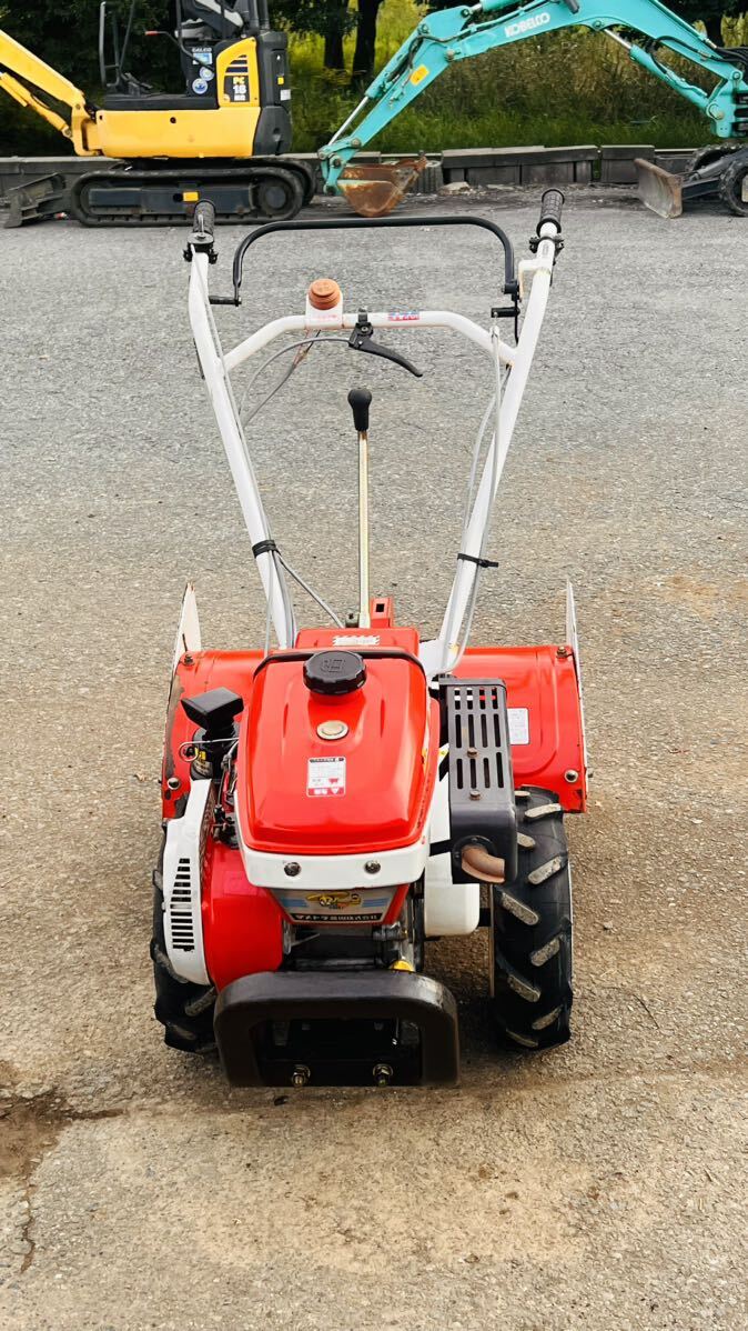 新潟】クボタ 管理機 耕耘機 菜ビ FTR3500 3馬力 作業幅500mm けいかる 