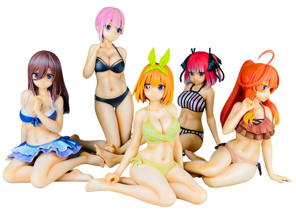 リペイント フィギュア 五等分の花嫁 5体セット Celestial vivi 水着