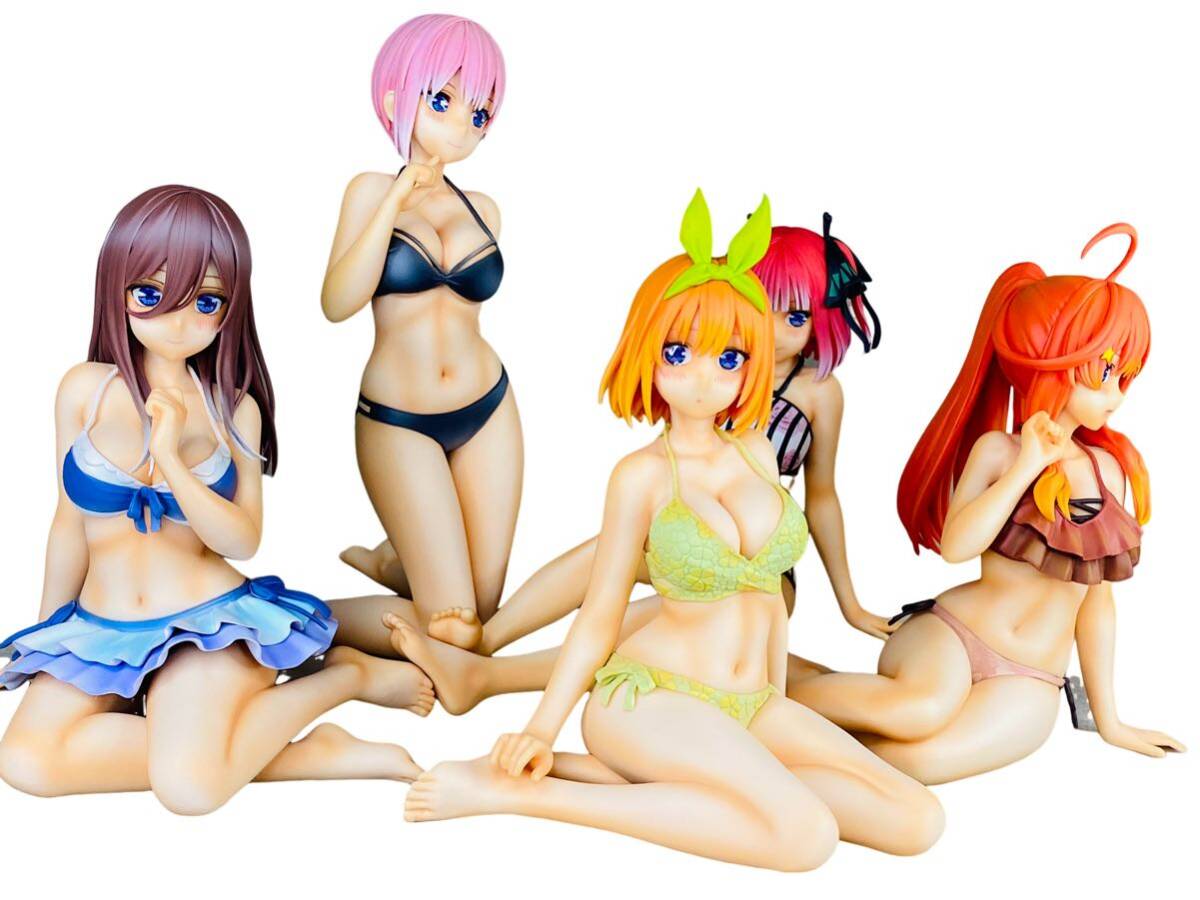 リペイント フィギュア 五等分の花嫁 5体セット Celestial vivi 水着