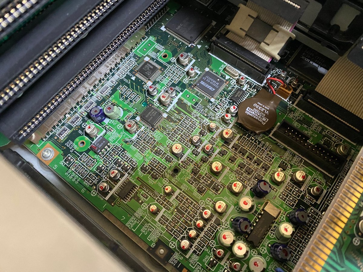 送140サイズ】NEC PC-9821Cx3 P-100/MEM47.6MB/HDD欠 FDDより起動OK CD