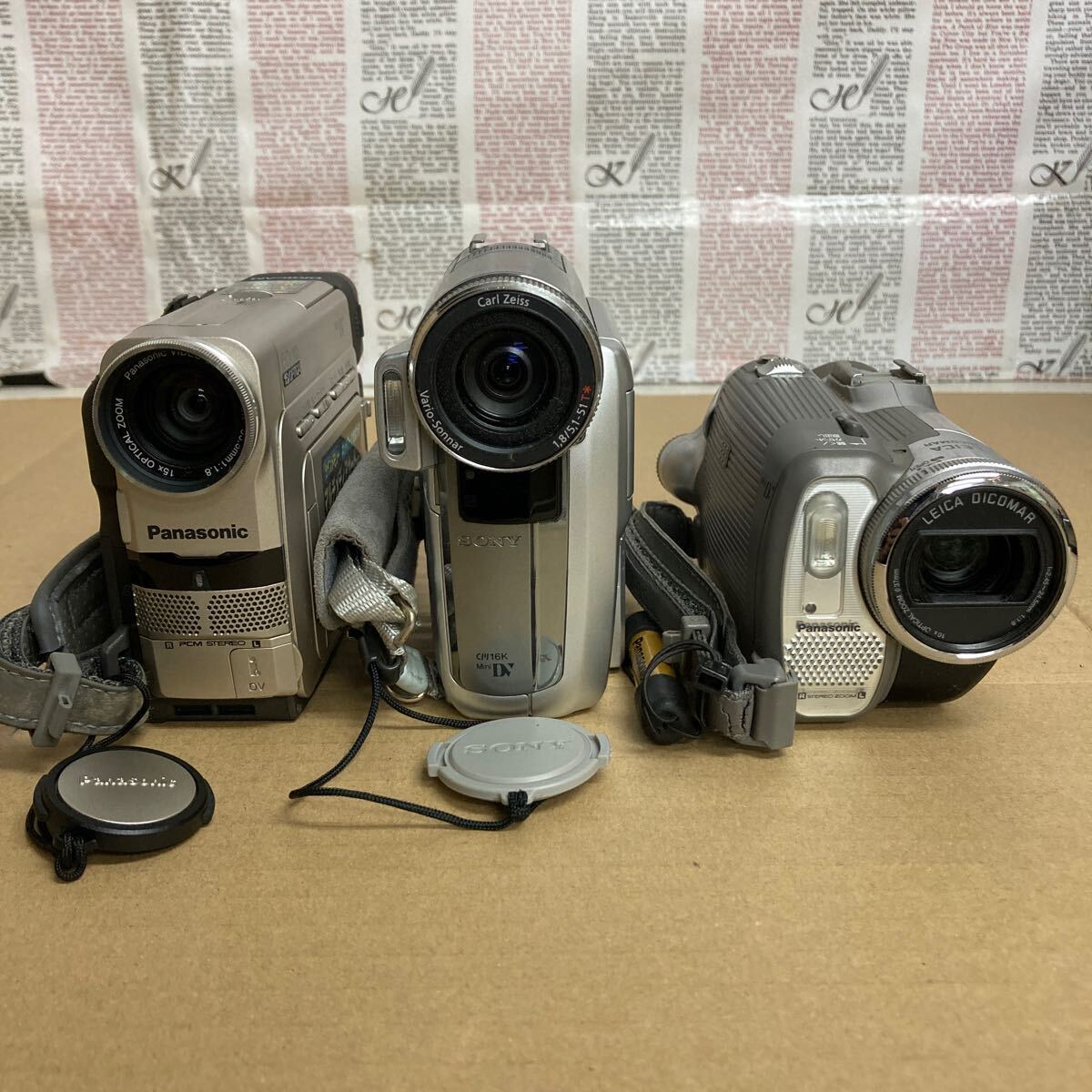 L615 デジタルビデオカメラ 7台まとめて SONY Panasonic など/動作未確認 ジャンク品_7