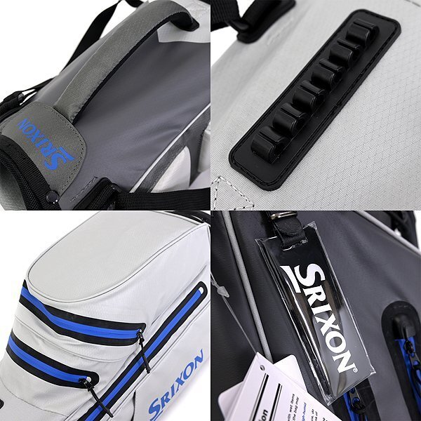 新品 SRIXON スリクソン 5分割 防水 スタンド キャディ バッグ 8.5型