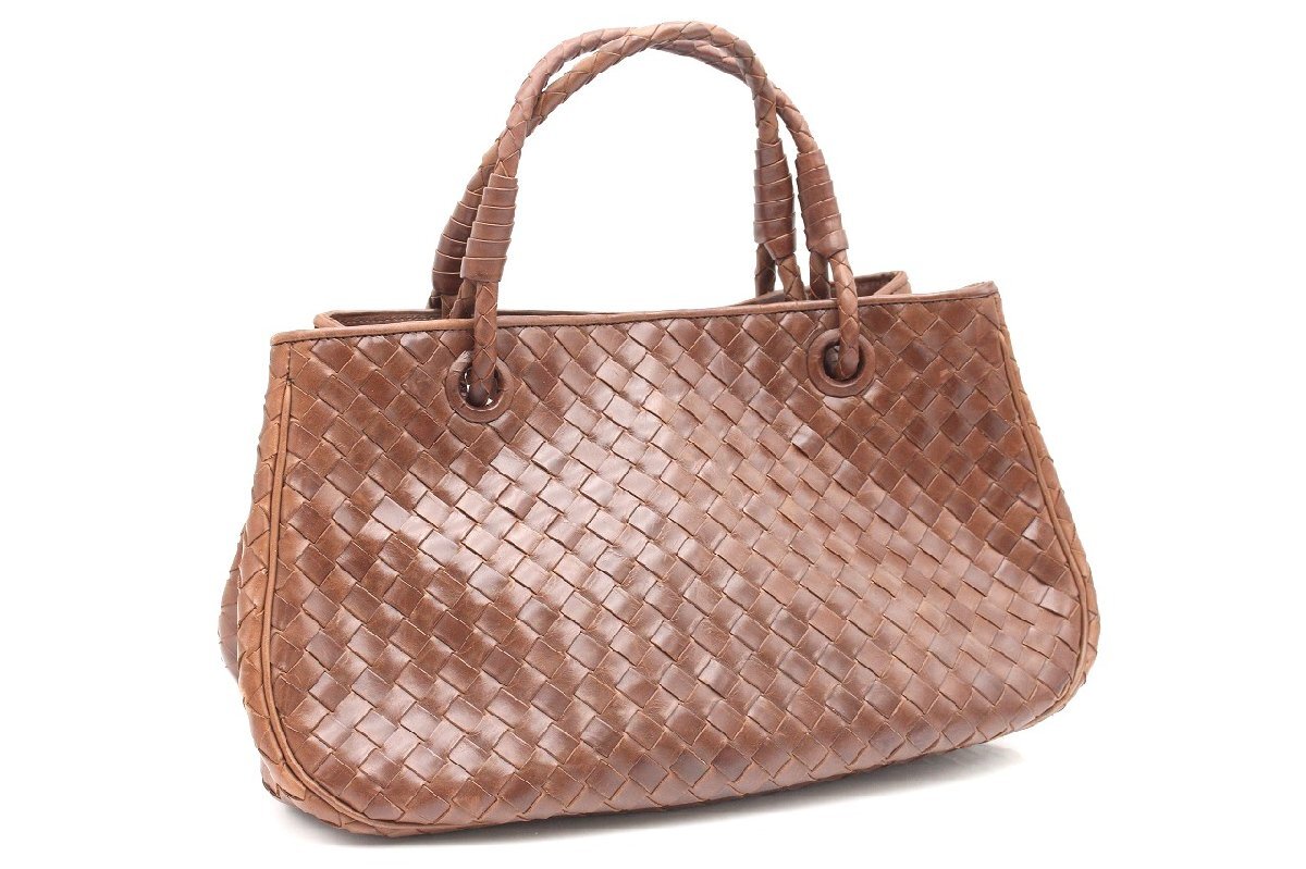 行董】◎BOTTEGA VENETA ボッテガ ヴェネタ サッチェル ハンドバッグ