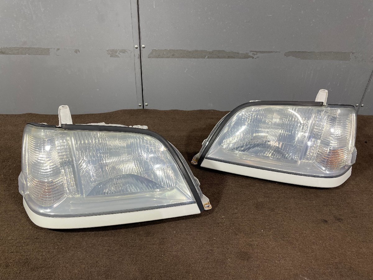 中古 H13年式 JZS 175 クラウン ヘッドライト 左右セット