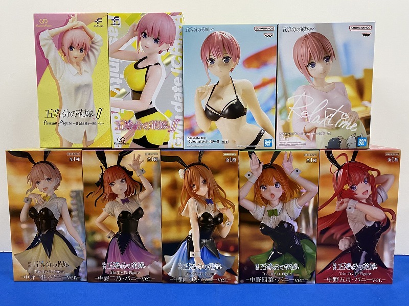 未開封☆プライズフィギュア 28箱セット O☆五等分の花嫁 ゆるキャン