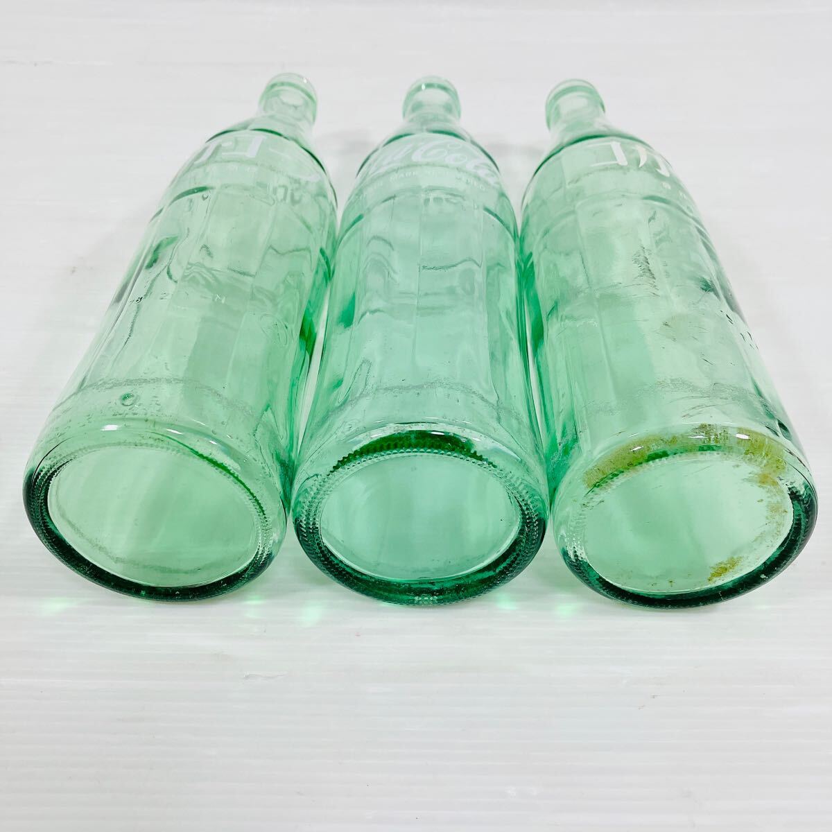 コカ コーラ 空き瓶 空瓶 500ml 3本 Coca-Cola コカコーラ 昭和レトロ