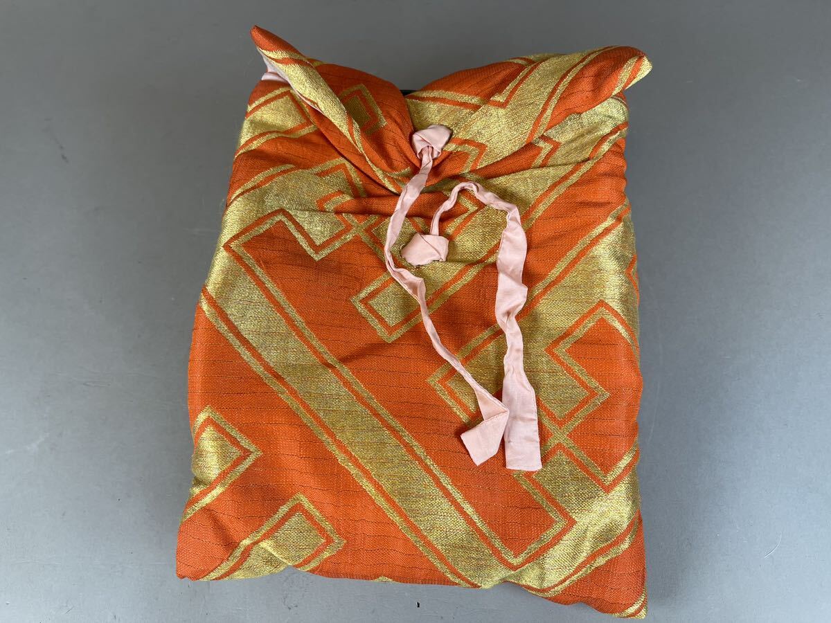 在銘 甚喜 能面 お面 小面 神楽面 狂言面 木彫 狂言 壁掛け 壁掛 面袋 _9