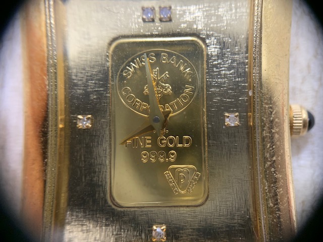 ☆1000円スタート☆ ELGIN エルジン 腕時計 FK-577 インゴット FINE