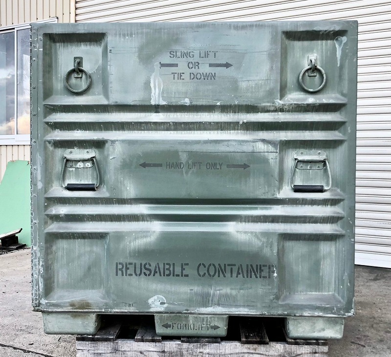 米軍放出品】ミニコンテナ 道具箱 工具箱 サバゲー ミリタリー USMC