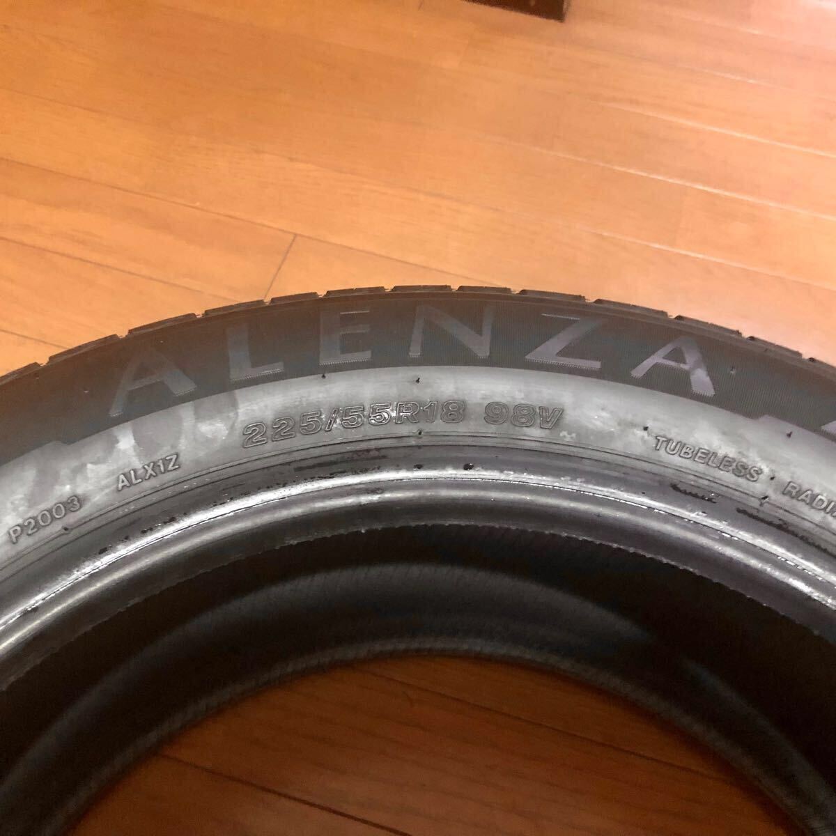 【美品】ブリヂストン アレンザ LX100 225/55R18 98V_1