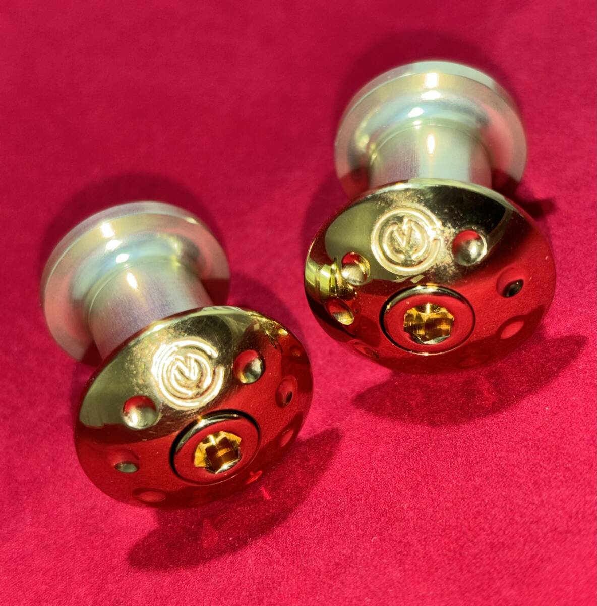 新品未使用　モトコルセ Z900RS/Z900RS CAFE用チタニウム ラゲッジスプールセット　ナイトライド仕様_2