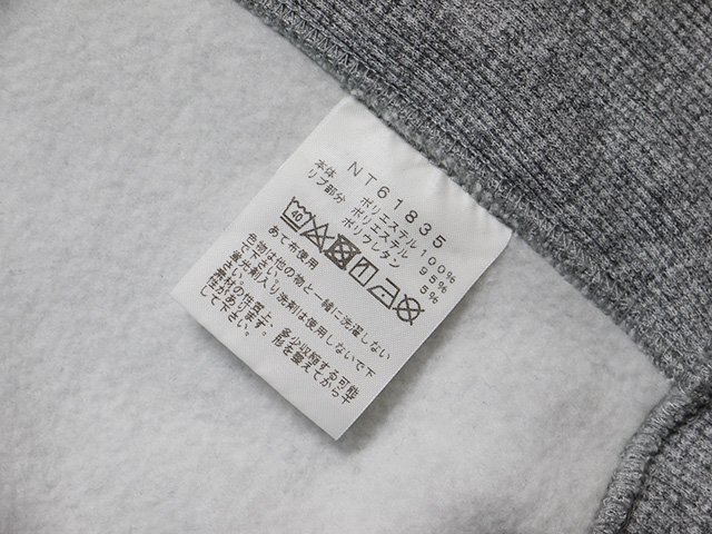THE NORTH FACE　ノースフェイス　スウェットパーカー　正規品　Mサイズ　NT61835　SQUARE LOGO HOODIE　スクエアロゴフーディー　_8