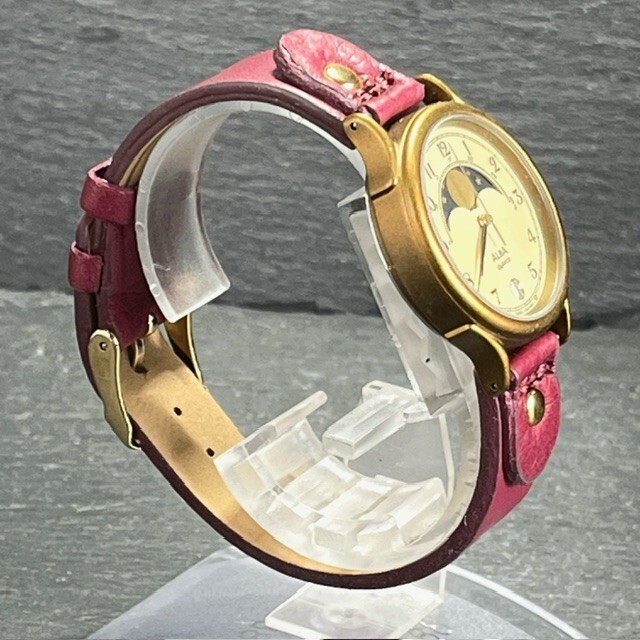 美品 SEIKO セイコー ALBA アルバ V338-6020 腕時計 クォーツ ゴールド