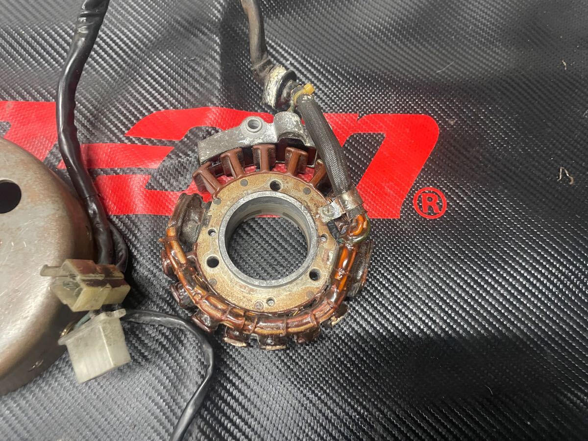 確実実動 絶好調 国内 ホーク HITACHI CB400T ジェネレーター フライ