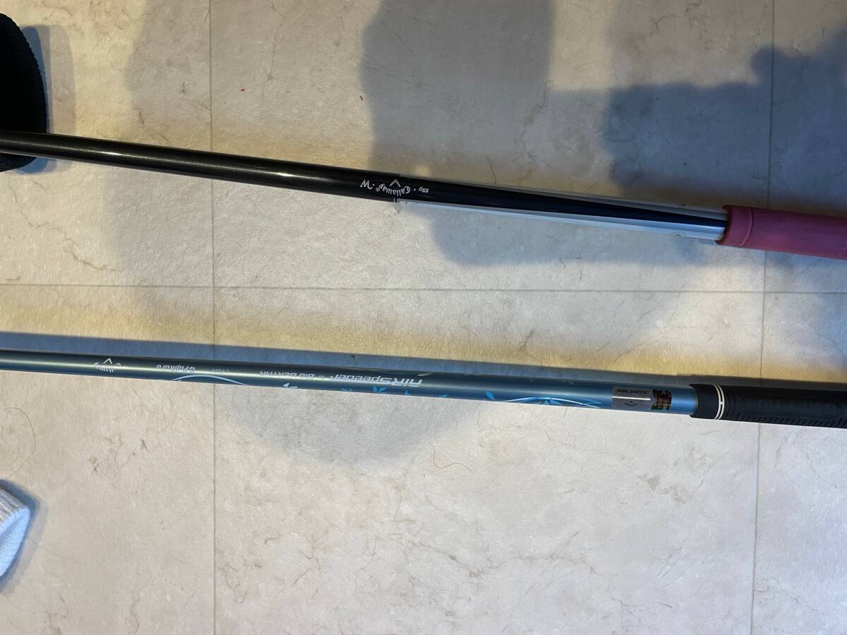 レディースゴルフクラブセット　バッグ：ONOFF　ウッド：キャロウェイ　アイアン：パラディーソ_10