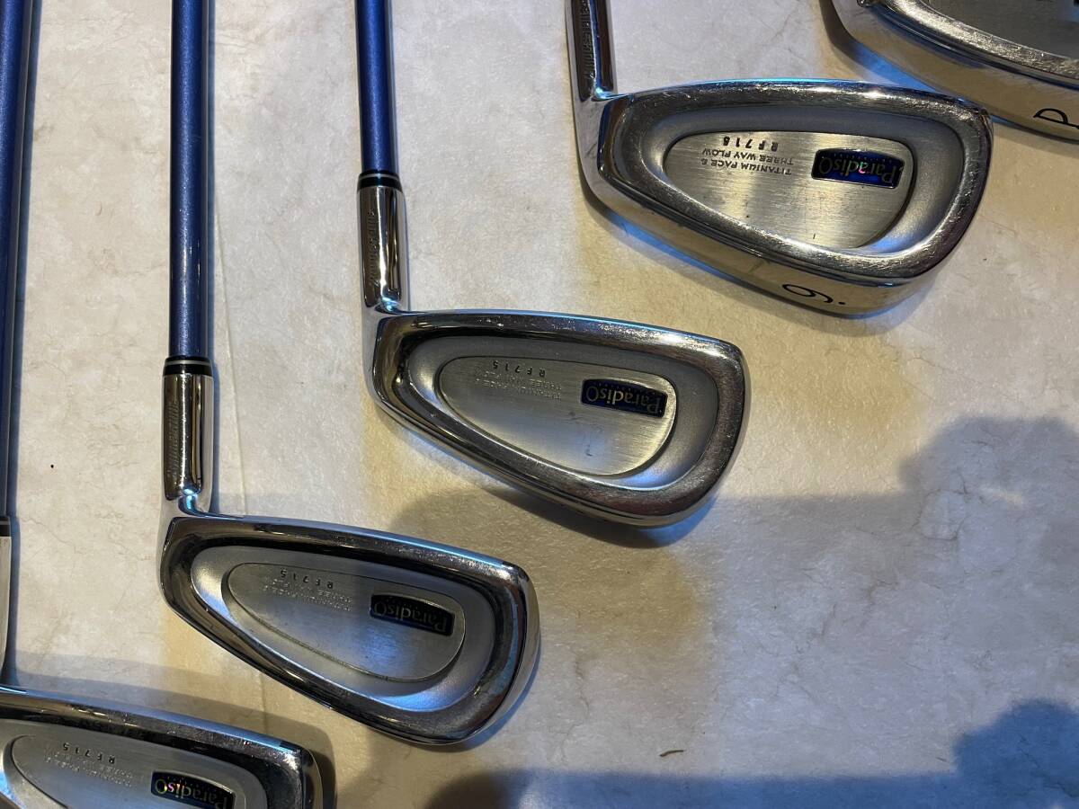 レディースゴルフクラブセット　バッグ：ONOFF　ウッド：キャロウェイ　アイアン：パラディーソ_5