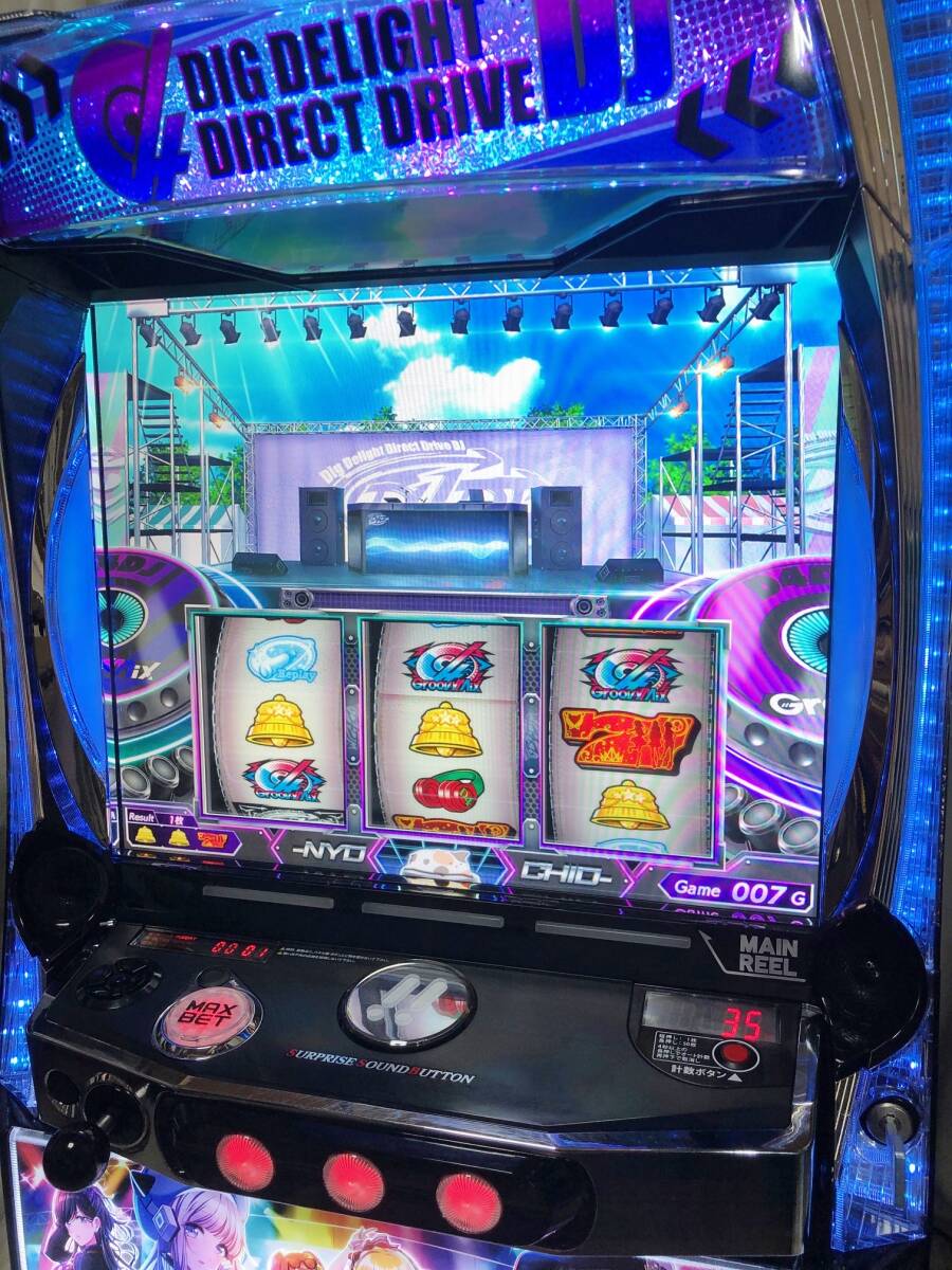 スマスロ D4DJ Pachi-Slot MiX【京楽産業.】（遊技可能アダプター取付